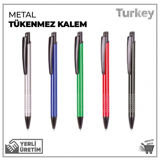 Metal Tükenmez Kalem